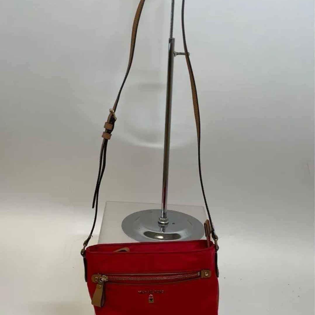 Michael Kors Designer Red Crossbody Bag Purse